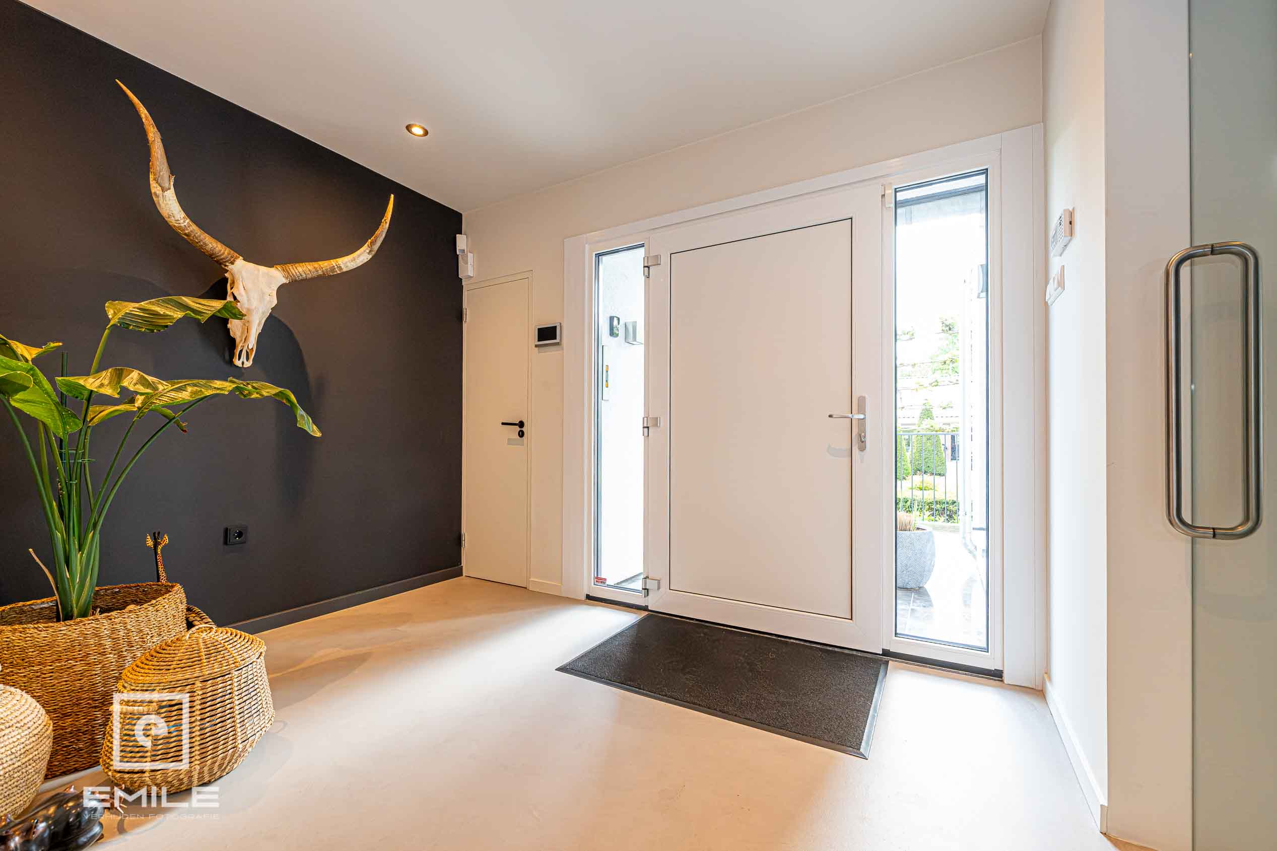 woningfotografie-landgraaf-hal-met-donkere-accentwand